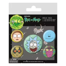 Значок Pyramid Rick and Morty (Heads) картинка 343763 - МосИгра